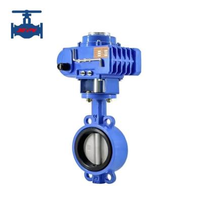Electric Actuator Butterfly Valve Concentric Ductile Iron Wafer Type Butterfly Valve