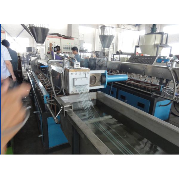 Customized Double screw Masterbatch Plastic compounding line with modular structure