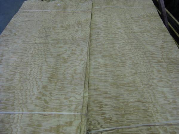 Sliced Cut Natural Ash Burl Wood Veneer Sheet