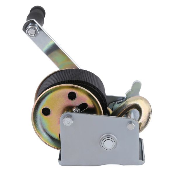 Heavy Duty 600 Lb Hand Cable Winch For Auto Boat Trailer Tool Tow Puller