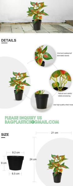 Fake Plants 16 Faux Plants Artificial Potted Plants Indoor for Home Office Farmhouse Kitchen Bathroom Table Shelf