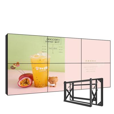Wall Mounted Ultra Narrow Bezel Video Wall , 49 Seamless Led Video Wall