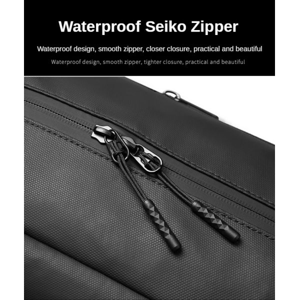 USB Charge 18L Oxford Fabric Fashion Modern Laptop Backpack 2152A