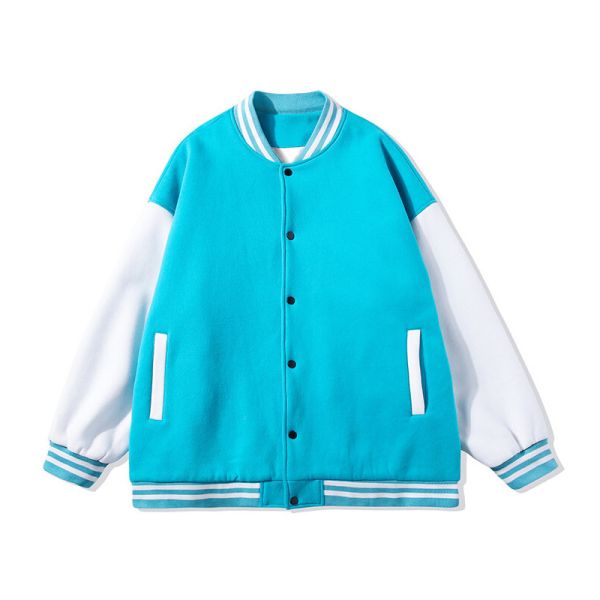 Boys Cotton Baseball Varsity Jackets Loose Spring Autumn Jacket Men's