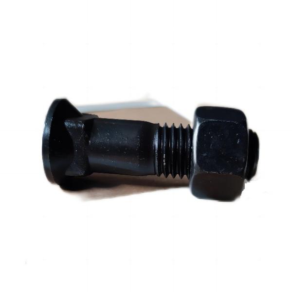 4F0253 2J3506 Grade 12.9 Superior Plow Bolts and Nuts for Excavator Black Coated