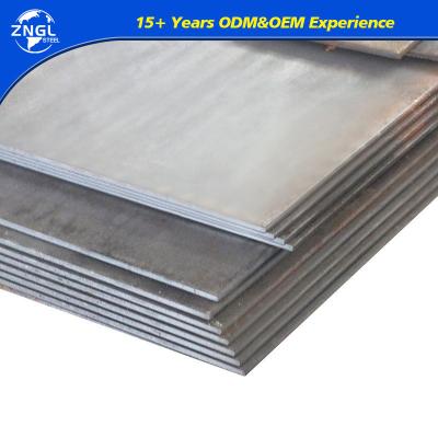 S235 A105 Plaque d'acier au carbone doux Plaque de carbone pour matériaux de construction Largeur 600-1250 mm