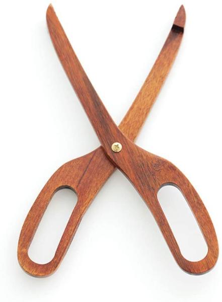Creative Wooden Cooking Utensils Multipurpose Bread Clip Kitchen Food Scissors