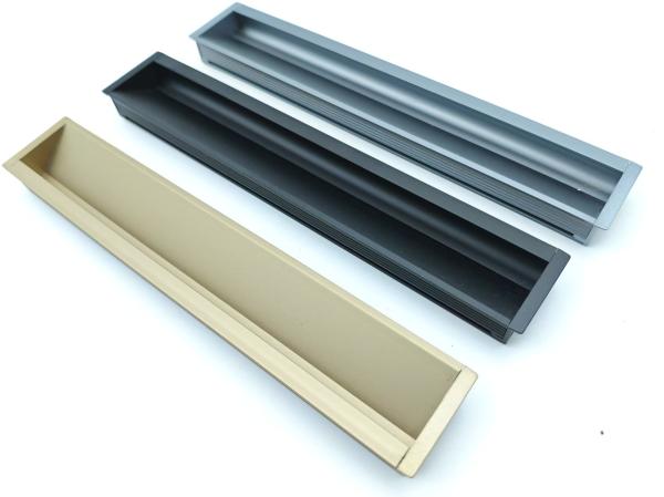 Kitchen Hidden Aluminum Alloy HandleHidden Aluminum Profile Handle Aluminum Sliding Handle