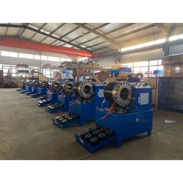 передовая технология машины DX68 шланга гидросистемы 600T 3KW гофрируя