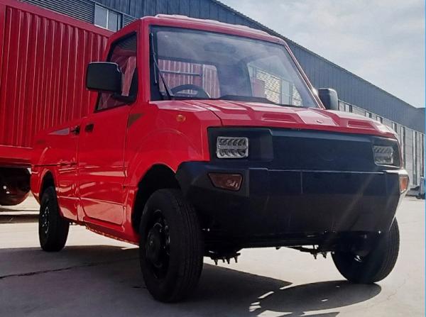 2 Seat Rhd Pickup Electric Truck Single Cabin For Daily Goods Delivery