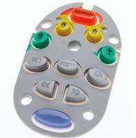 50 boutons de commutateur de silicone de pantone du rivage A pour le matériel médical