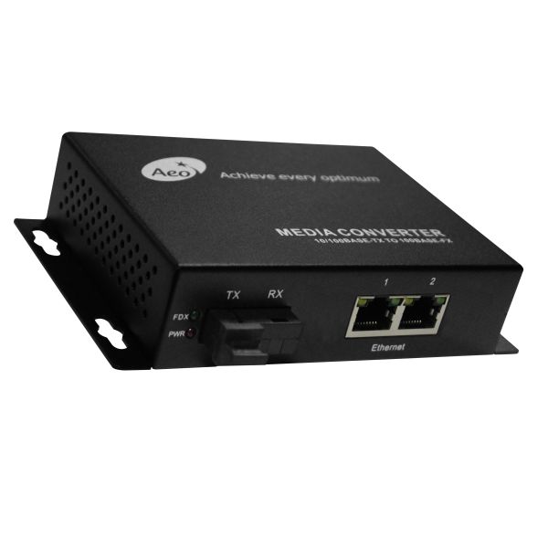 Средства массовой информации конвертер гигабита коммерчески, волокно SC к конвертеру локальных сетей