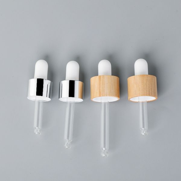 sérum en verre de 5ml 10ml 15ml 30ml pour le compte-gouttes d'huile en verre de soin de visage de bouteille en verre d'emballage de soins de la peau