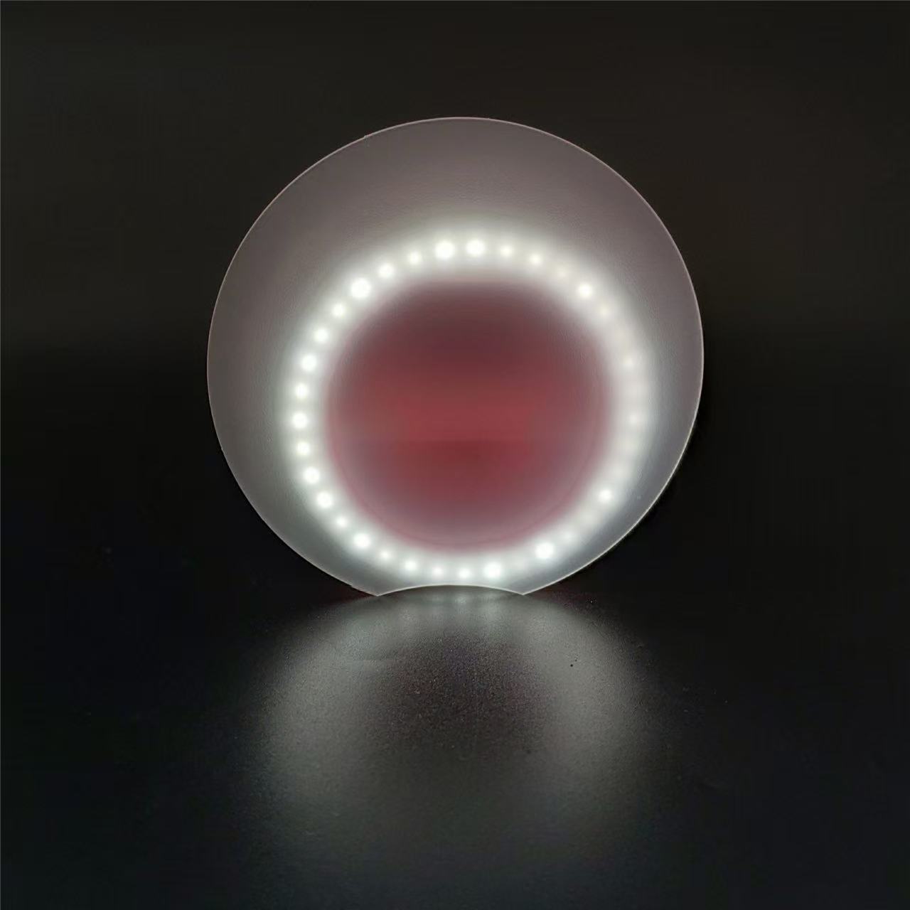 Optical Grade Round PS Light Diffuser Plate 90% High Transmittance Break Resistant