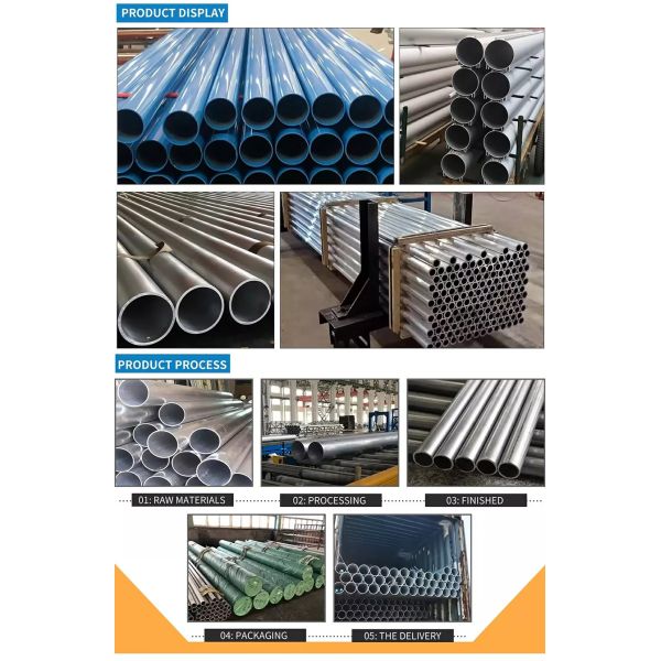 1160 6061 6082 5083 2024 Aluminium Pipe / Tubing Anti Rust