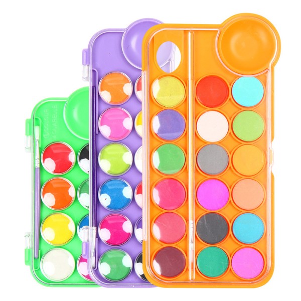 8 Color High Quality Wear Well Mini Milk Watercolor Paint Set