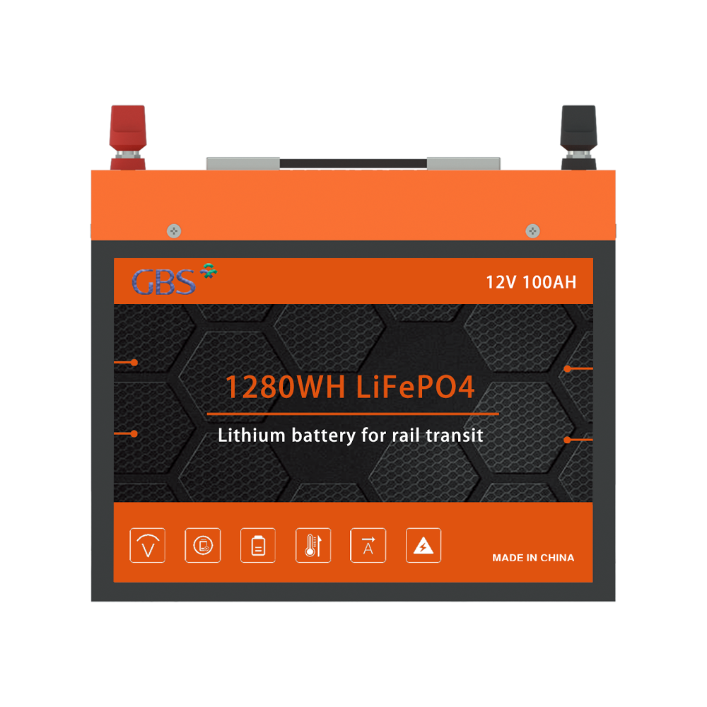 Green Environmental Protection 12v 100ah 200ah Lithium Iron Phosphate Battery for Rail Transit