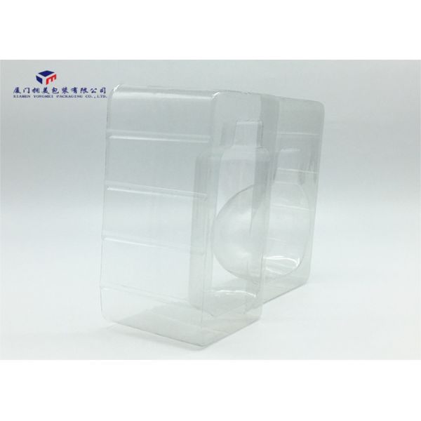 Clear Plastic Box Packaging For Cosmetic Product Eco Friendly 16.5X16.5X6.5cm