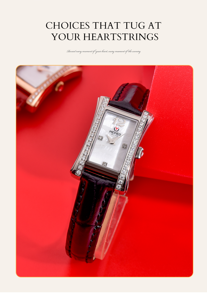 Luxury Square Quartz Watch For Women · CE/ROHS Certified
