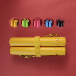 Custom Patented Yellow Adjustable Jump Rope Angle Rapid With ABS Handles