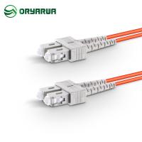 Sc UPC à la corde de correction à plusieurs modes de fonctionnement optique de fibre de duplex de Sc UPC OM2