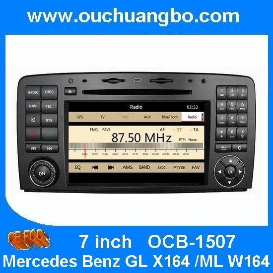 Ouchuangbo Car Radio Multimedia Stereo DVD System for Mercedes Benz GL X164 /ML W164 GPS iPod USB TV RDS OCB-1507