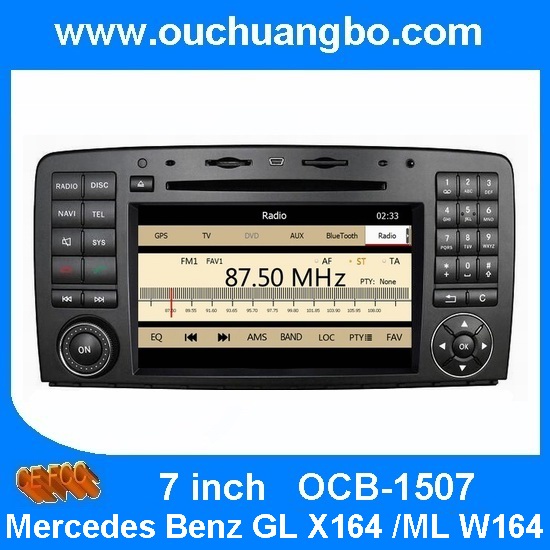 Ouchuangbo Car Radio Multimedia Stereo DVD System for Mercedes Benz GL X164 /ML W164 GPS iPod USB TV RDS OCB-1507