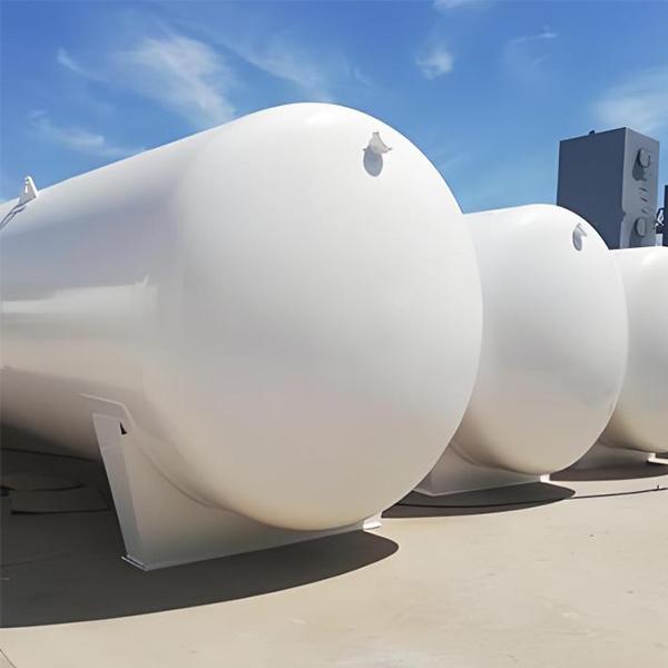 5-200m3 LNG Horizontal Cryogenic Storage Tank Insulated Optimal Performance