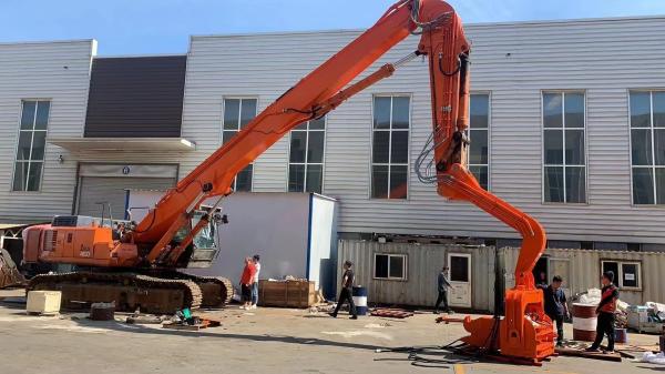 2600 Kg Sheet Piling Attachment For Excavator 360 Degree Hammer