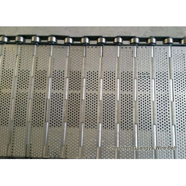 Аргон сваривая SS316 Knuckled транспортер плиты цепной