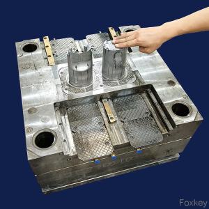 Big Custom Plastic Injection Mold Manufacturing Plastic Shaping Mold DEM HUSKY