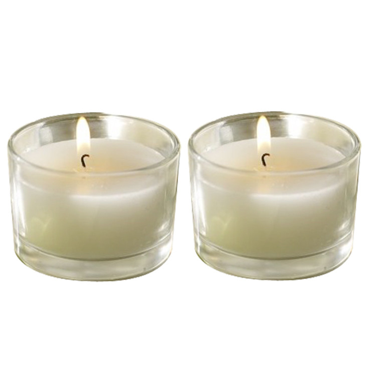 Clear Glass Candle Holders