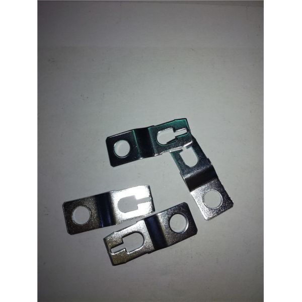 Metal de doblez de la hoja del tenedor que sella el molde, pieza estampada en frío progresiva para el bloque de montaje