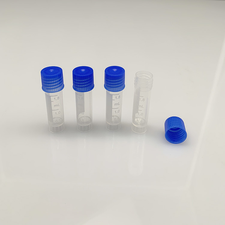 Wholesale 1.8ml and 2ml Cryotube With Screw Cap Self-Standing Medical Cryogenic Tube