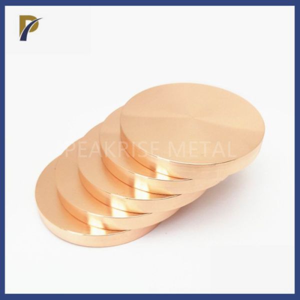 80W20Cu Tungsten Copper Alloy Plate 2mm 3mm 5mm 10mm For EDM Electrode