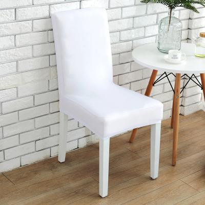 Hotel Dining Room 350g Short Banquet Chair Covers For Ceremony