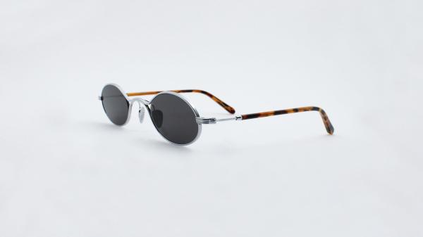 Fashion Men Women Retro Small Oval Sunglasses Titanium Frame Shades Unisex Eyewear