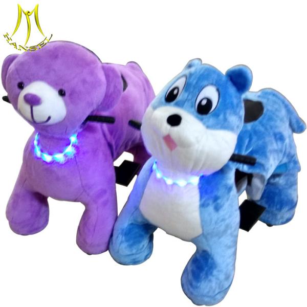 Hansel electric animal scooter rides and mechanial horse riding animal for mall with animal plush electric scooter