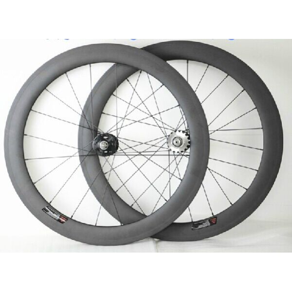 High quality 700c track bicyle for clincher or tubular carbon wheelset  60mm*23mm wheels