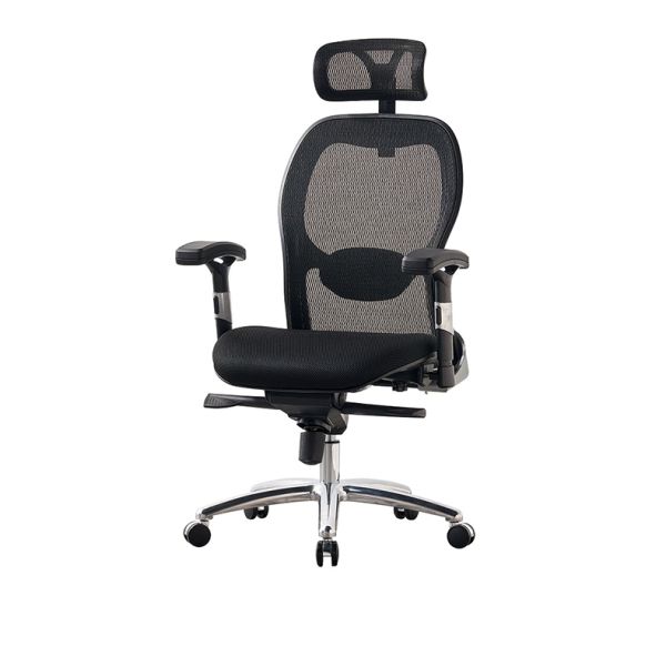 Knee Tilt High Back Executive Office Chair Full Mesh Revolving Ergonomic Adjustable