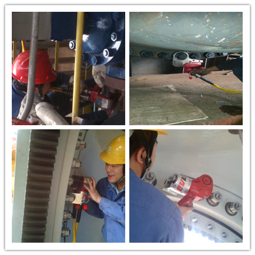 High Accuracy Hydraulic Torque Tools For Installation And Disassembly Bolts