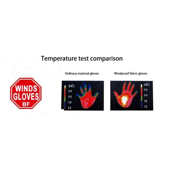 Waterproof Warm Full Finger Touch Screen Motorcycle Cycling Gloves for Winter Riding