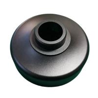 La haute perle en verre brillante sablent l'oxydation colorée de rotation en aluminium de pièces