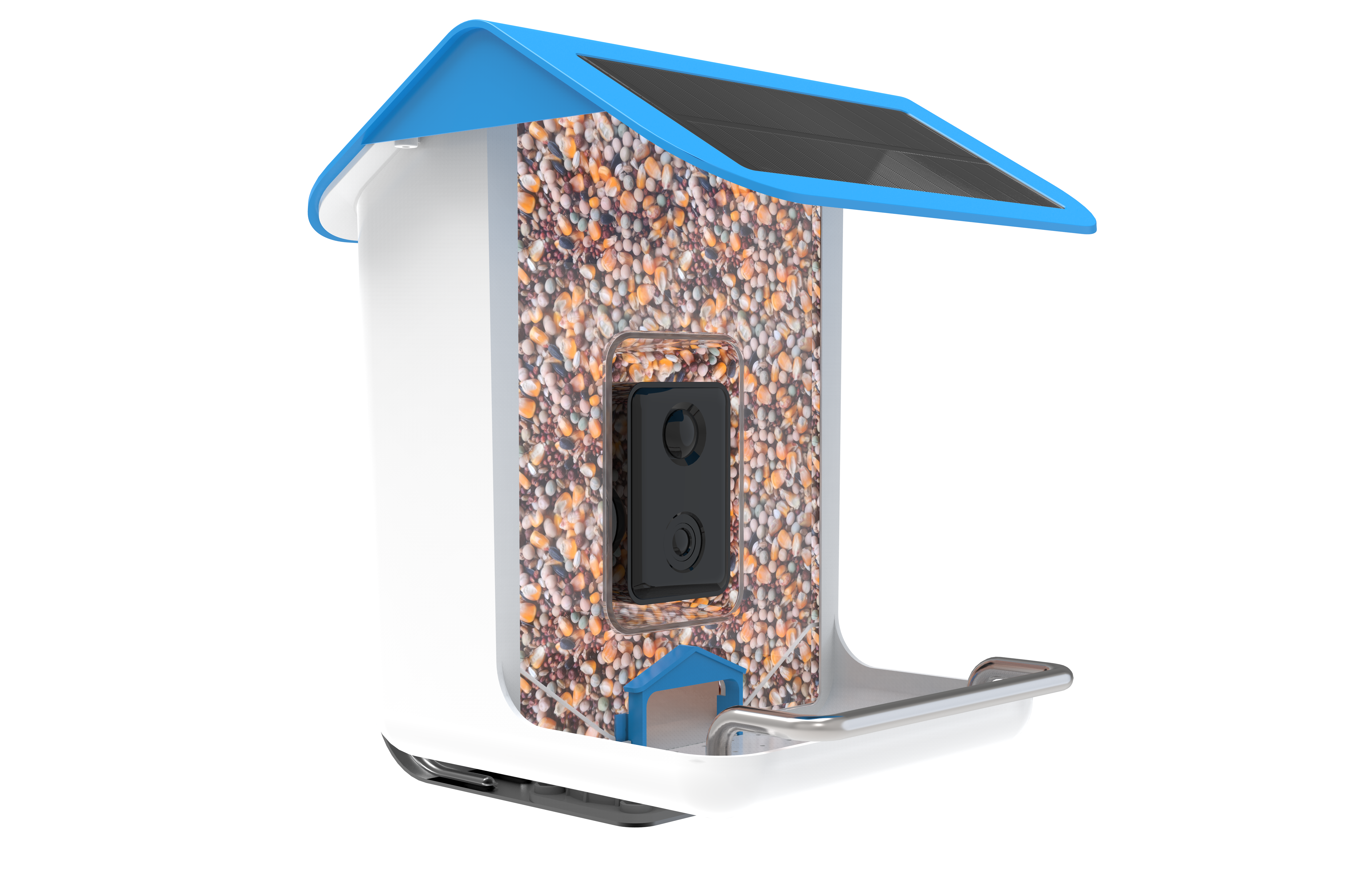 Умная кормушка для птиц Bird Buddy с камерой HD Visual Storage Feeders, оконная кормушка для птиц, ночная видеокамера