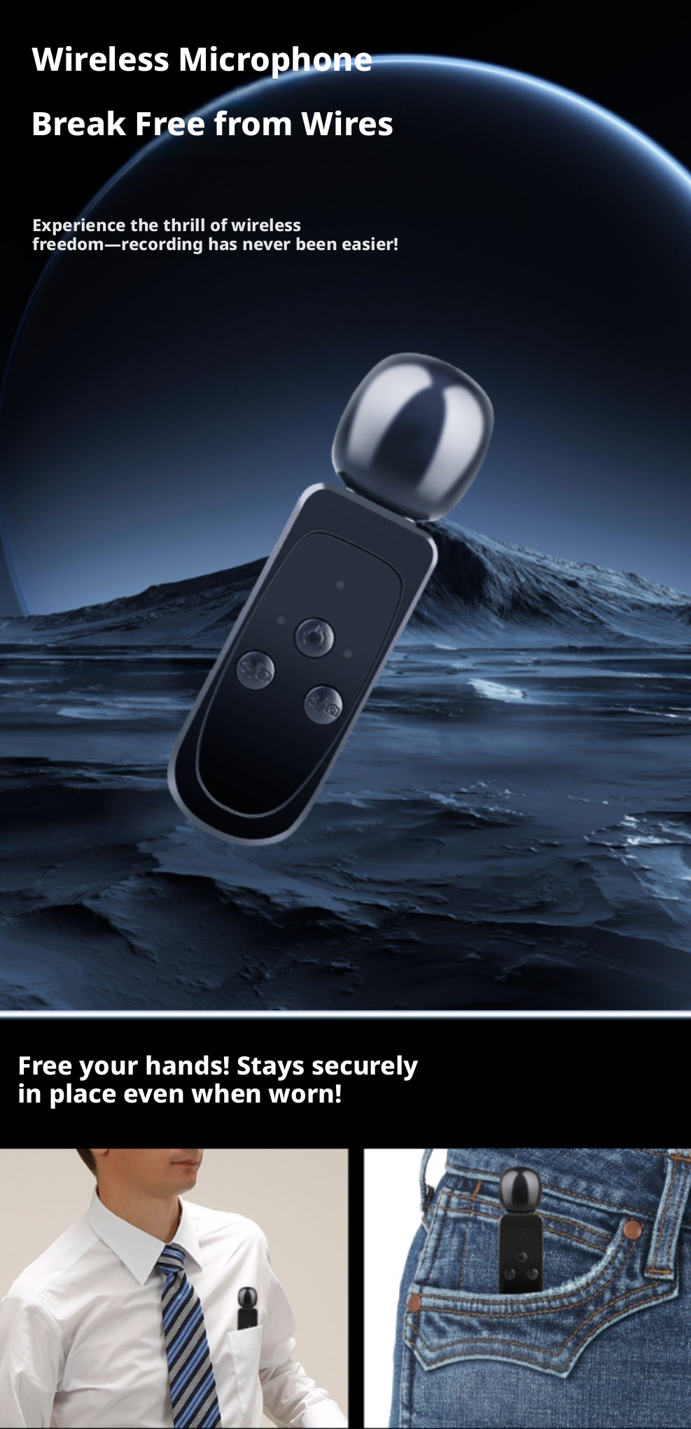 DLC M40TRW 5K Dual Screen Action Camera Waterproof WiFi Remote External Microphone Supported Outdoor Vlog Recording Wide Angle