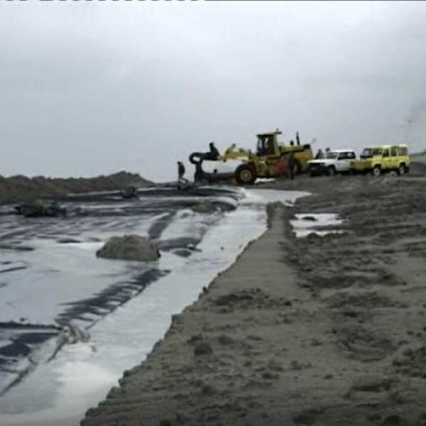 Customized Geotextile Dewatering Tubes for Sewage Sludge Dewatering