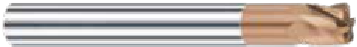 5 Flutes End Mill Drill Bit Corner Radius Milling Tool High Performance