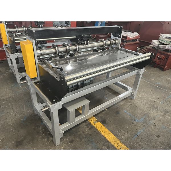 0.4-0.8mm espessura de aço de cor bobina simples máquina de corte