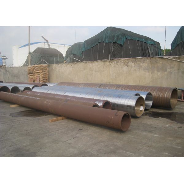 44'' Large Caliber Hot Rolled Steel Pipe , Round Steel Tubing Wall Thickness