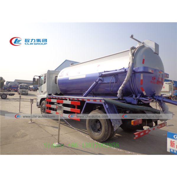 Автоцистерна всасывания нечистот вакуума Dongfeng Тяньцзиня 4x2 4x4 LHD